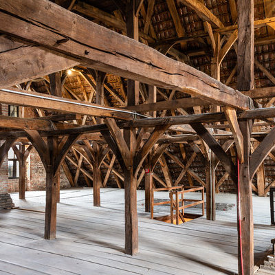 Historische Dachbodenarchitektur der Kolvenburg