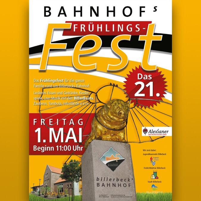 Plakatmotiv des Frühlingsfestes