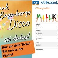Volksbank Baumberge Disco, Ticketverkauf