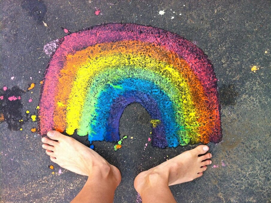 Symbolbild Regenbogen