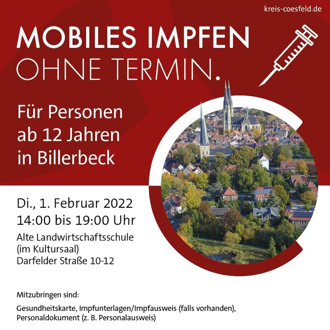 Impfaktion Billerbeck