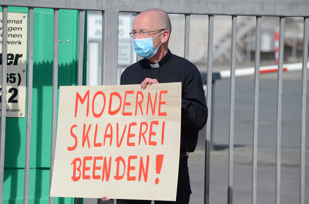Peter Kossen am 9. Mai 2020 in Coesfeld