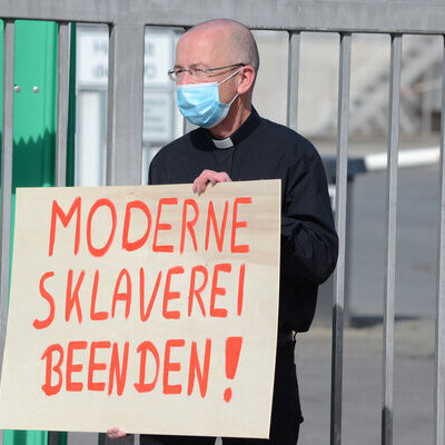 Peter Kossen am 9. Mai 2020 in Coesfeld