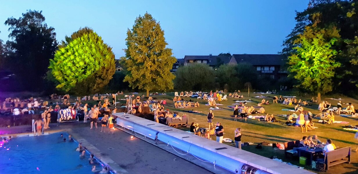 Abendschwimmen