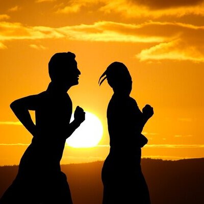 Jogger Abendlauf