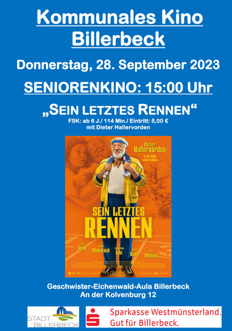Plakat_Seniorenkino 2023 - Stadt Billerbeck Plakat_Seniorenkino 2023