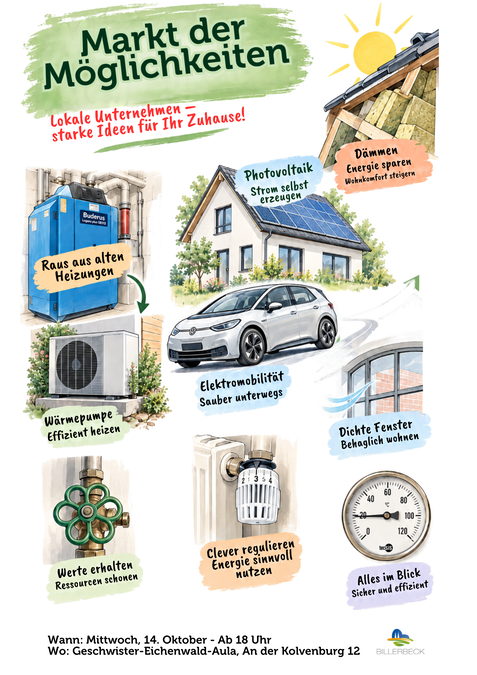 Plakat Markt der Möglichkeiten