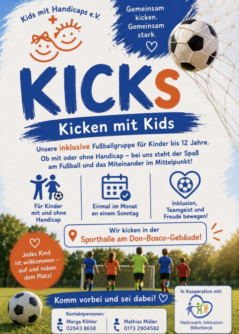 Kicken mit Kids Kicken mit Kids