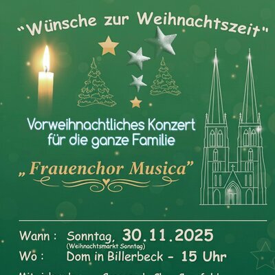 Einladung Adventskonzert