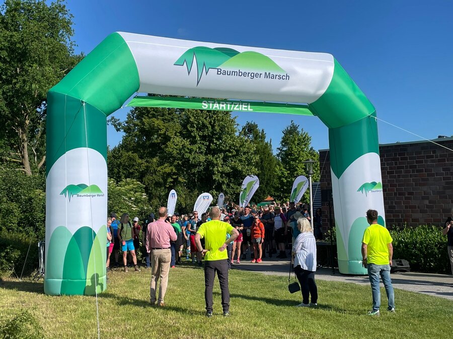 Start und Ziel in Billerbeck