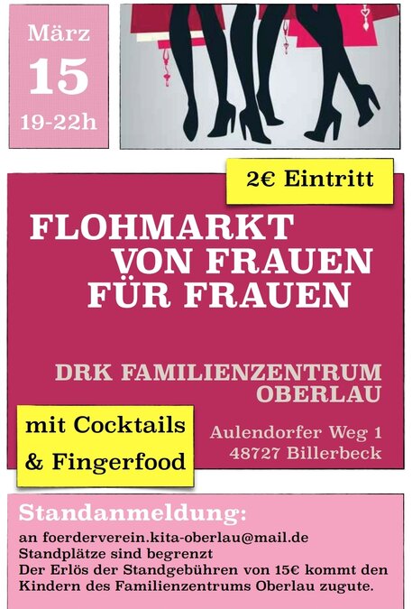Flyer Frauenflohmarkt