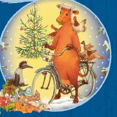 Mama Muh feiert Weihnachten