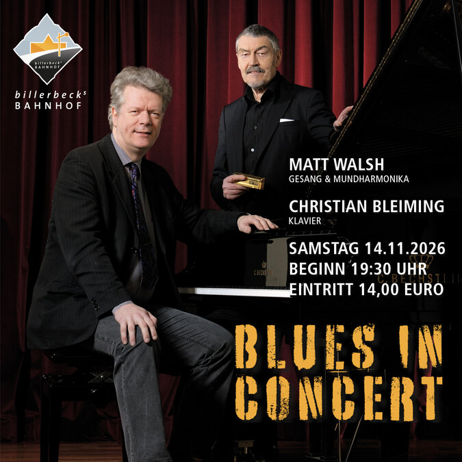Christian Bleiming und Matt Walsh - Foto: Manfred Pollert Christian Bleiming und Matt Walsh