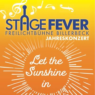 Plakat Jahreskonzert 2023 Stagefever