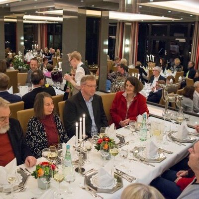 Archivbild des Wintermahls im Februar 2017 in der Weissenburg