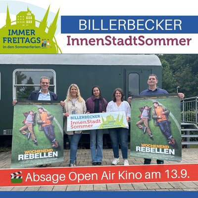 Kino Absage 13.9.