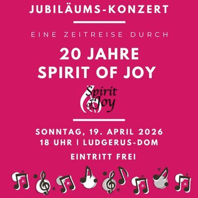 Spirit of Joy_Jubiläum 20 Jahre