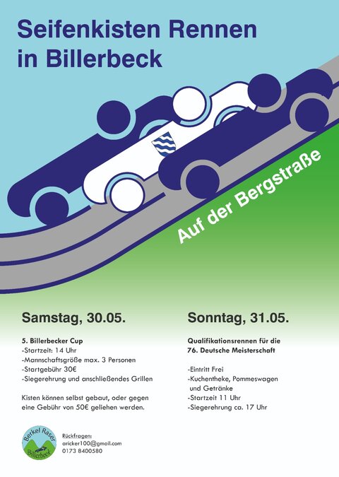 Flyer Seifenkistenrennen